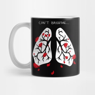 Hanahaki disease - Can't breathe WHITE Mug